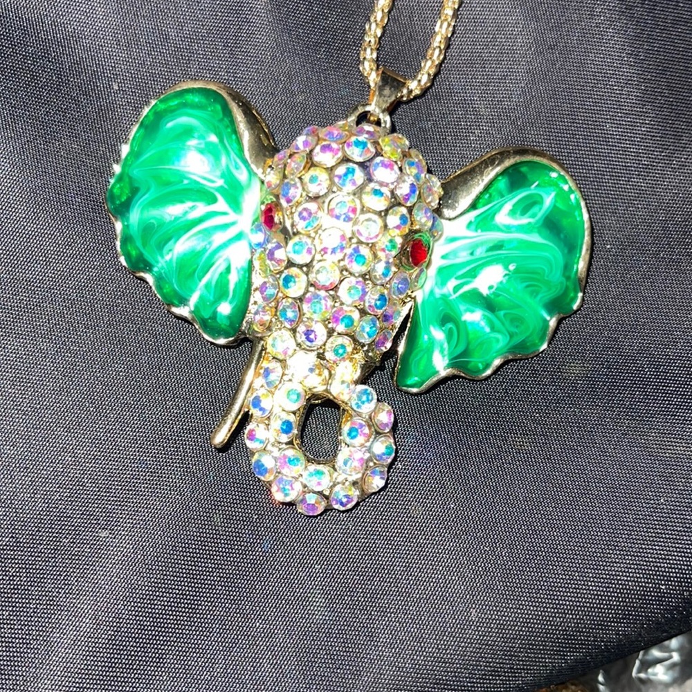 Elephant necklace